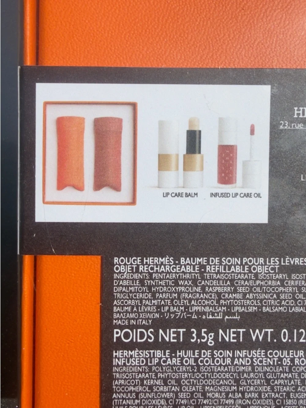 HERMES - Lip Care Balm Collection Box - Picture 3 of 9